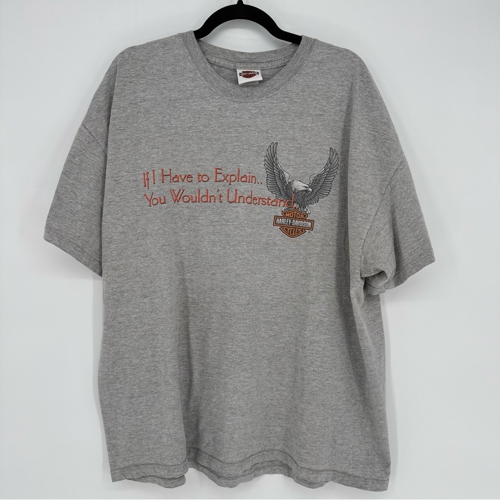 Harley-Davidson 2002 Vintage Tuscon Arizona T-Shirt Men's 2XL Eagle Desert Snake